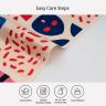 Polyester Fabric - Striped Peach 9