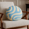 Custom Round Throw Pillow - Canvas 9