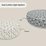 Custom Round Seat Cushion - Canvas 9