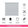 Custom Roller Shade - Mesh 11