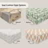 Custom Square Seat Cushion - Canvas 9