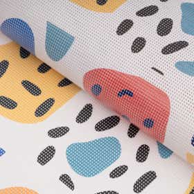 Vintage Harvest Mesh Fabric - Vinyl Mesh 6