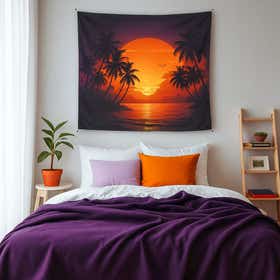 Little and Loved Custom Wall Tapestry - Weave Loom 3
