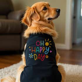 Custom Pet T-Shirt - Black 3