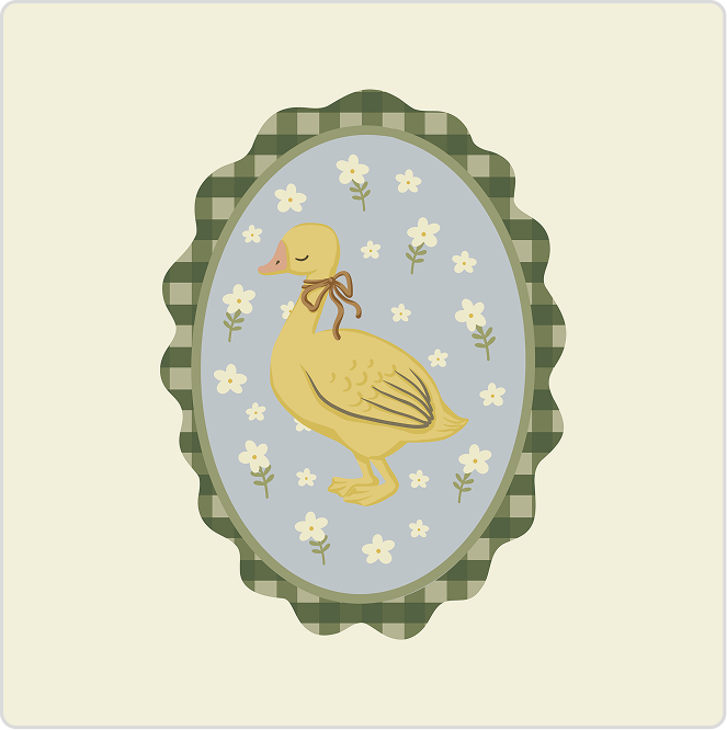Goose in the Gingham